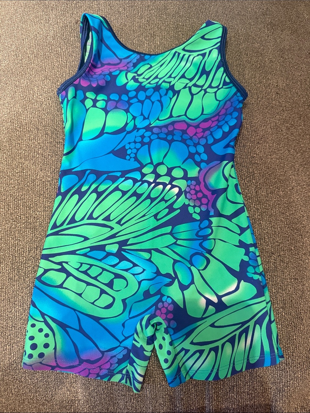 Girls shorts leotard